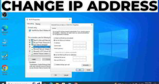 how to check and change ip address in windows